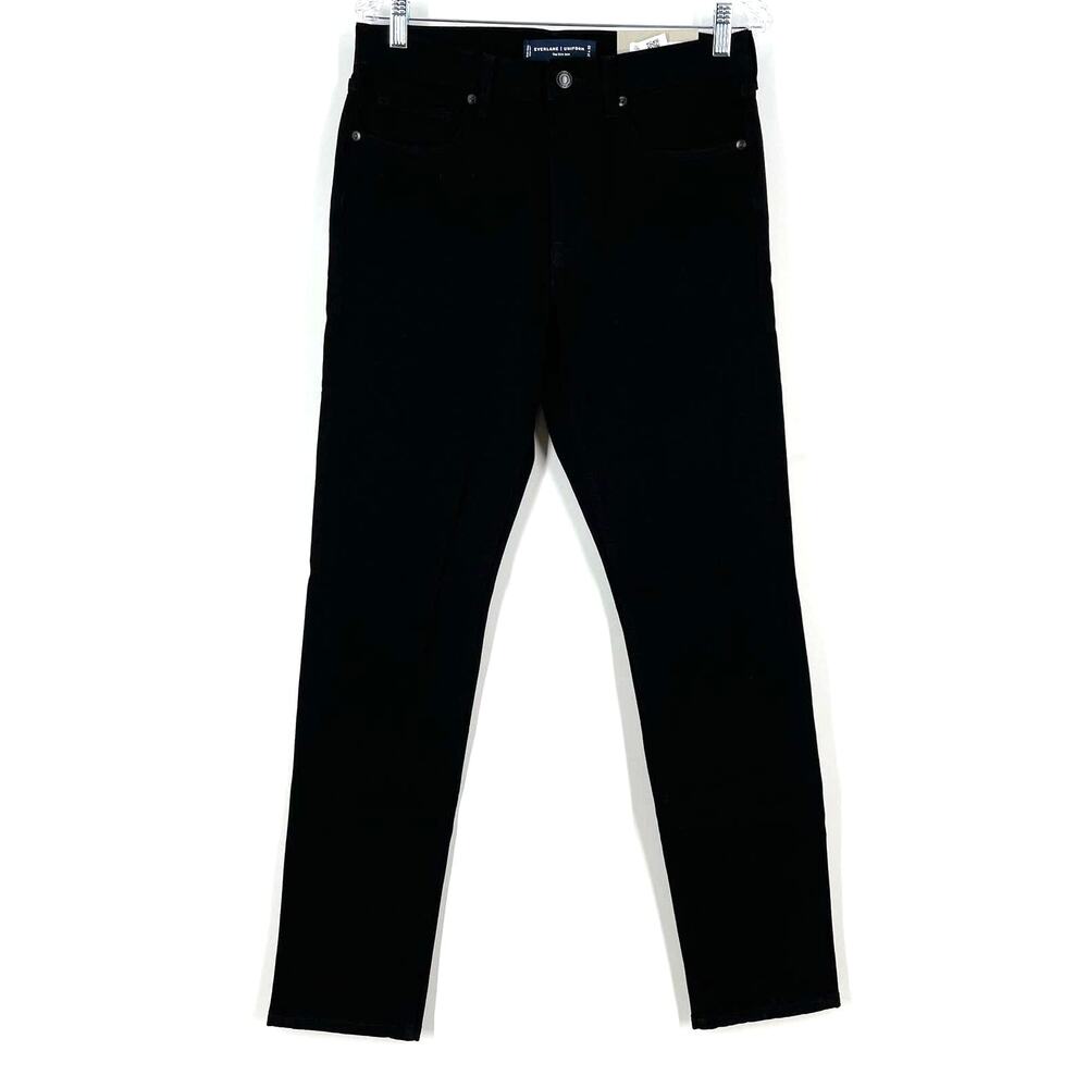 Everlane Uniform The Slim Jean Black Organic Cotton Men's Size 31X32 NWT‎